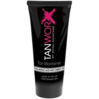 Monu tanworx tan maintainer hyaluronic acid and carrot oil 120ml