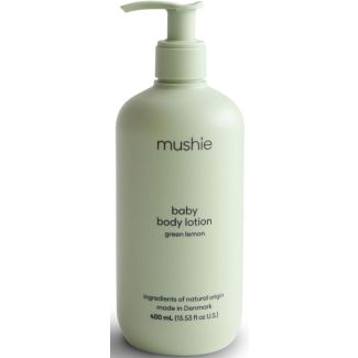 Mushie baby body lotion green lemon 400ml