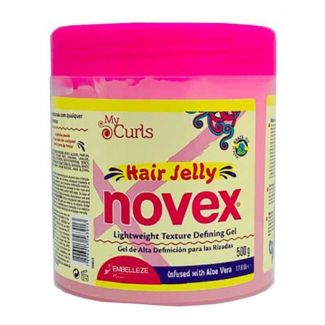 My curls novex hair jelly lightweight texture defining gel 500g