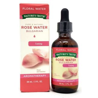 Nature's truth pure & natural rose water bulgarian toning aromatherapy 59ml