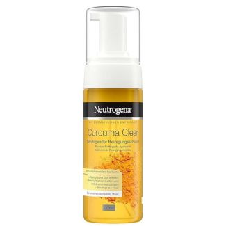 Neutrogena curcuma clear kalmerende reinigings mousse 150ml (minus hætte)