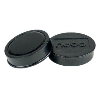 Nobo magneter 30mm 4 stk. sort