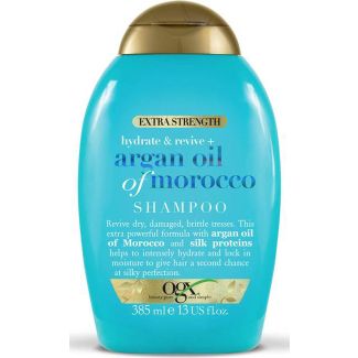 OGX hydrate & revive+ argan oil of morocco shampoo extra strength 385ml