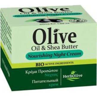 Olive oil & shea butter nourishing night cream 50ml