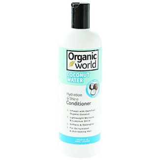 Organic world coconut water hydration & shine conditioner 475ml