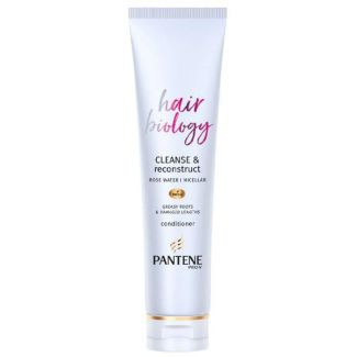 Pantene pro-v hair biology cleanse & reconstruct conditioner rose water micellar 160ml