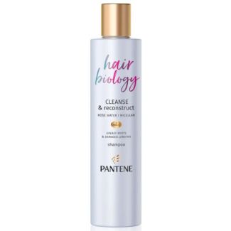 Pantene pro-v hair biology cleanse & reconstruct shampoo rose water 250ml