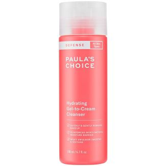 Paula's choice defense hydrating gel-to-cream cleanser all skin types 198ml (etiket upæn)