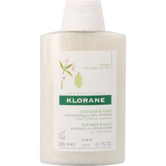 Pierre fabre klorane softness & hold shampoo with almond milk 200ml
