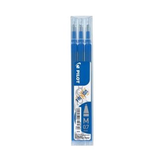 Pilot frixion refill for frixion ball & frixion ball clicker M 0,7mm blå 3 stk.