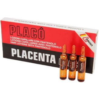 Parisienne italia placenta placo hair lotions with panthenol 12 x 10ml