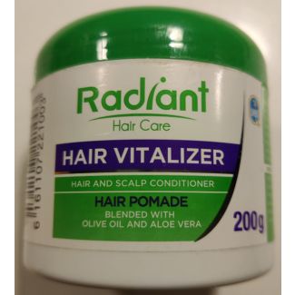 Radiant hair care hair vitalizer hair and scalp conditioner 200g (dato)