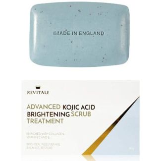 Revitale advanced kojic acid brightening scrub treatment 80g