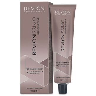 Revlon revlonissimo colorsmetique ker-ha complex permanent hair color 6.41 dark chestnut ash blonde 60ml