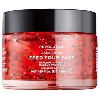 Revolution skincare london jake-jamie feed your face watermelon mask 50ml