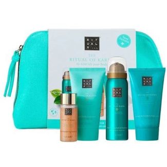 Rituals the ritual of karma to nourish your body luxury reusable pouch for travelling - 4 dele