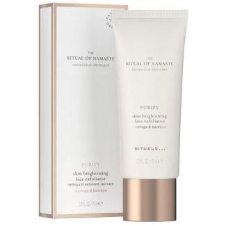 Rituals the ritual of namaste purify skin brightening face exfoliator moringa & bamboo 75ml (dato)
