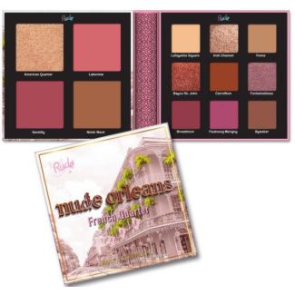 Rude nude orleans french quarter face & eye palette