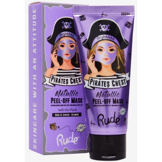 Rude pirates chest metallic peel-off mask walk the plank 60ml