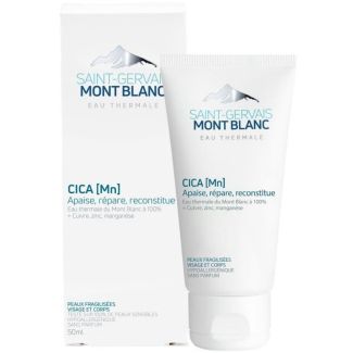 Saint-gervais mont blanc eau thermale CICA Mn face and body 50ml