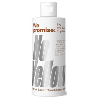 We promise no yellow say bye-bye to yellow silver conditioner 250ml