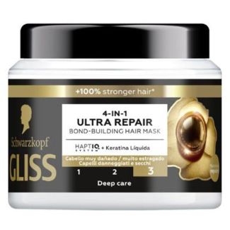 Schwarzkopf gliss 4-in-1 repair bond-building hair mask 400ml