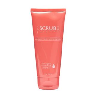 Scrub off bodyscrub raspberry peach & sandalwood 290g