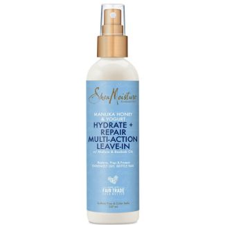 Shea moisture hydrate & repair multi-action leave-in manuka honey & yogurt 237ml (minus hætte)