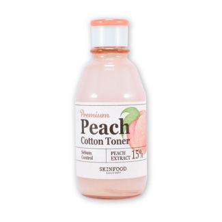Skinfood premium peach cotton toner 175ml