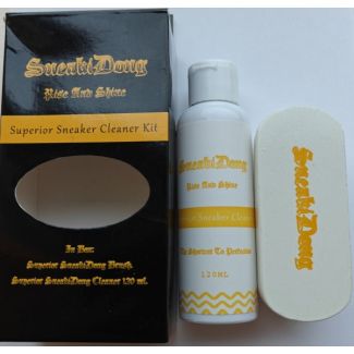 Sneaki dong rise and shine superior sneaker cleaner kit - brush + cleaner 120ml