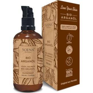 Soena naturals 100% reines bio arganöl kaltgepresst 100ml