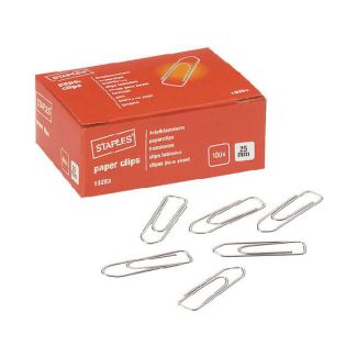 Staples paper clips 25mm 100 stk. 19283