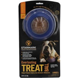 Starmark mental stimulation everlasting treat ball str. Large til hunde over 18kg