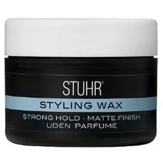 Stuhr professionel styling wax strong hold matte finish uden parfume 100ml