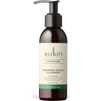 Sukin australian natural signature foaming facial cleanser all skin types 125ml