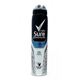 Sure motionsense men invisible ice fresh 48H anti-perspirant deodorant spray 250ml