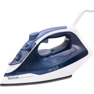 Tefal dampstrygejern express steam model FV2837 blå