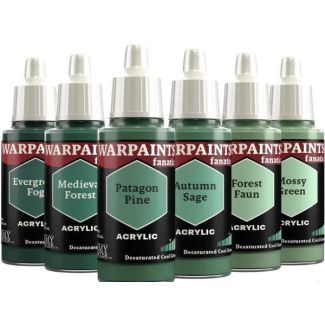 The army painter desaturated cool greens flexible triad 6 stk