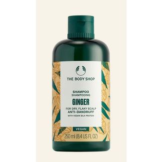 The body shop ginger shampoo anti-dandruff for dry flaky scalp 250ml