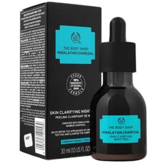 The body shop himalayan charcoal skin clarifying night peel 30ml