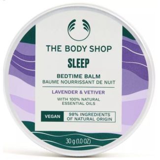 The body shop sleep bedtime balm lavender & vetiver 30g