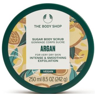 The body shop sugar body scrub argan for very dry skin 250ml