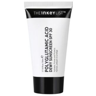 The inkey list polyglutamic acid dewy sunscreen SPF30 all skin types 50ml (minus æske)