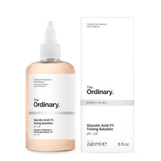 The ordinary direct acids glycolic acid 7% toning solution 240ml