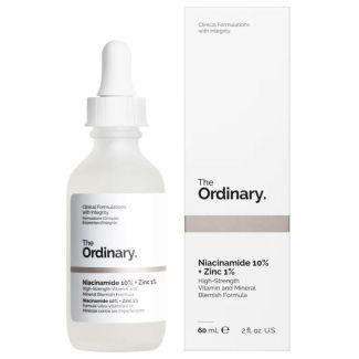 The ordinary niacinamide 10% + zinc 1% high-strength vitamin and mineral blemish formula 60 ml