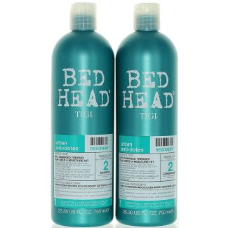 Tigi bed head urban anti-dotes recovery 2 shampoo + conditioner 2 x 750ml