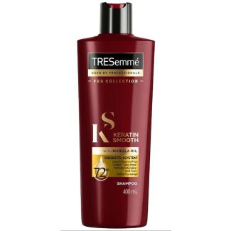 Tresemmé pro collection keratin smooth shampoo with marula oil 400ml