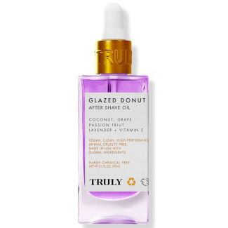 Truly glazed donut after shave oil coconut grape passion fruit lavender + vitamin E 90ml