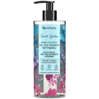 Vis plantis secret garden moisturising gel for intimate hygiene oak bark & cranberry 300ml