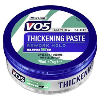 VO5 natural shine thickening paste rework hold 75ml